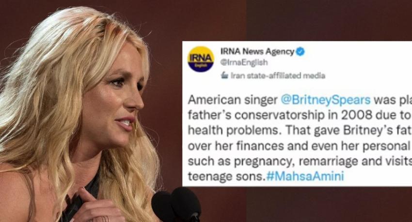 Iran discredits Britney Spears